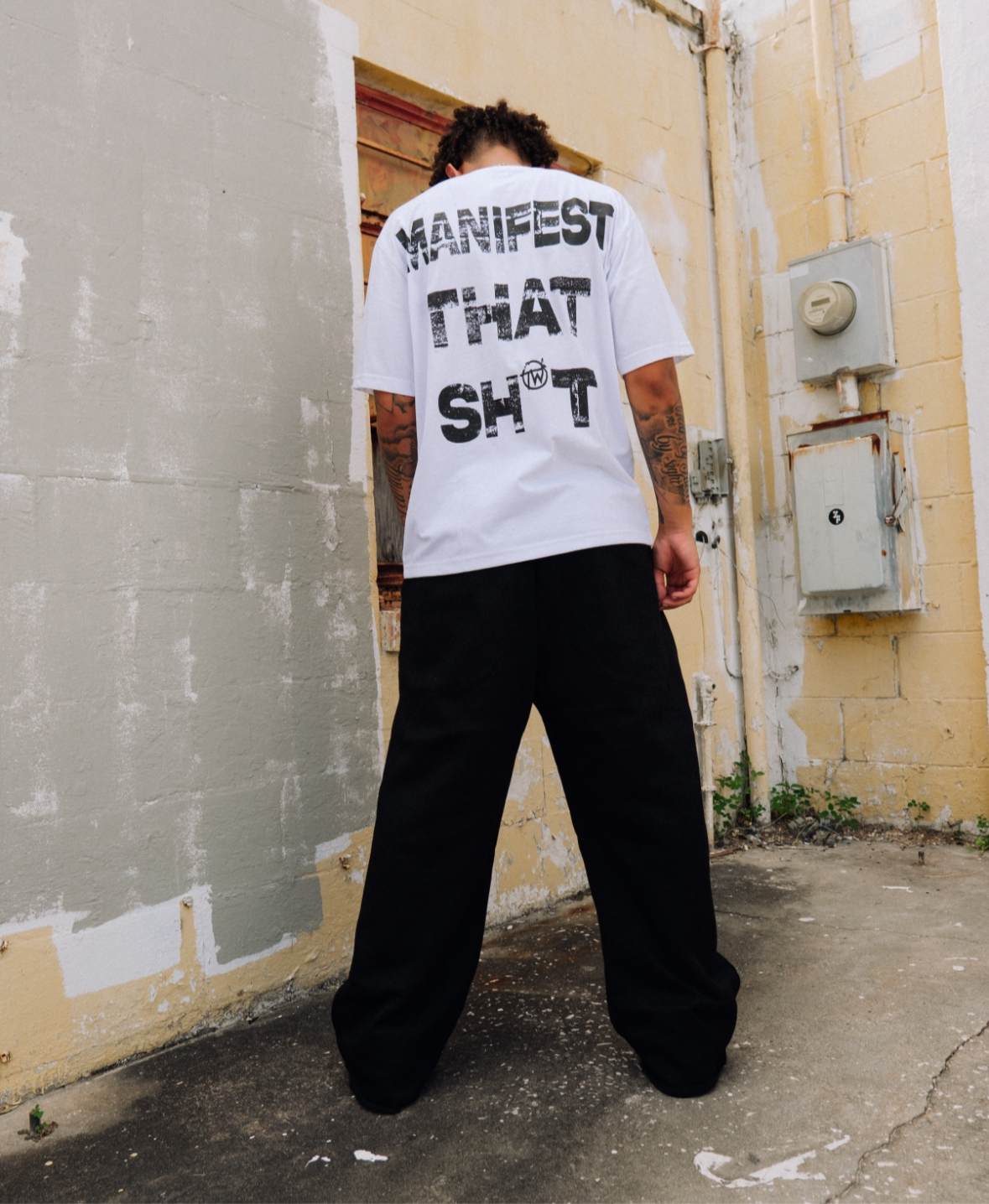 “Manifest That Sh*t” White Tee