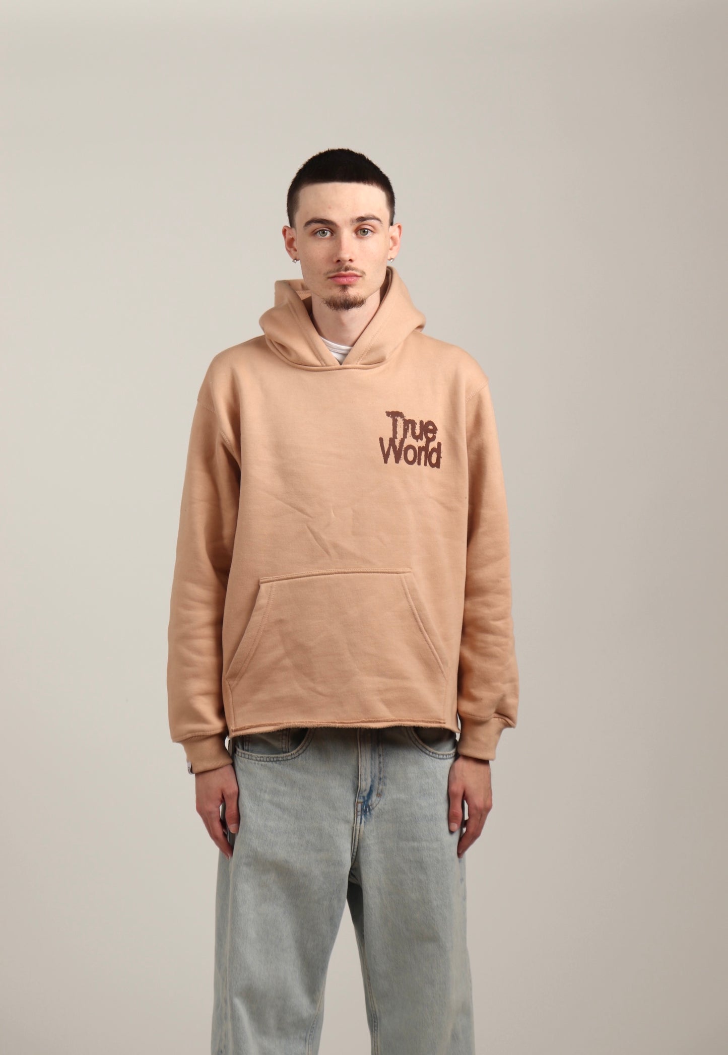 Cropped “TW” Hoodie