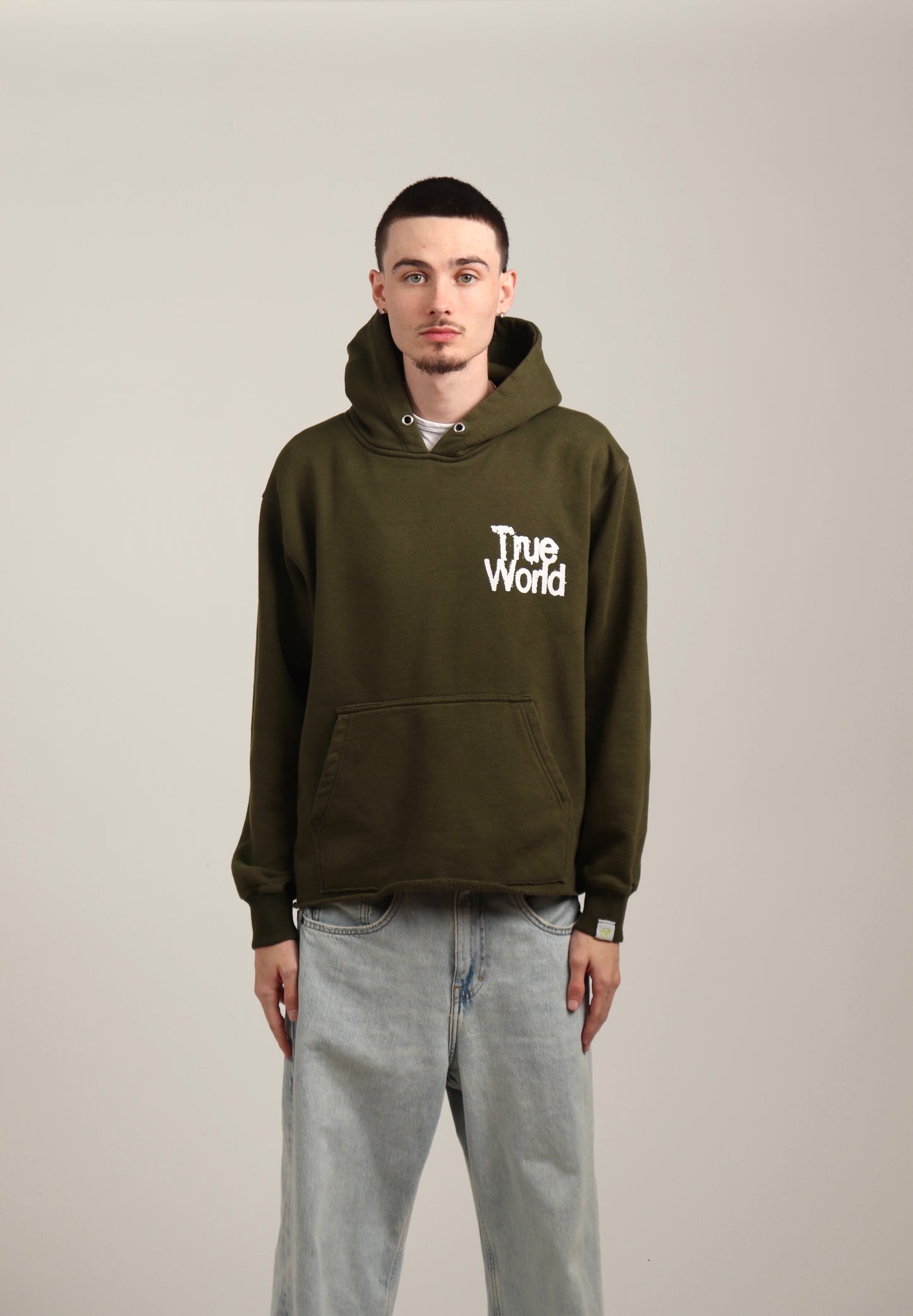 Cropped “TW” Hoodie