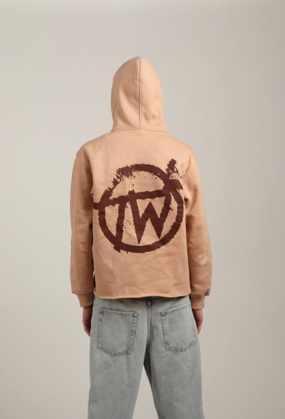 Cropped “TW” Hoodie